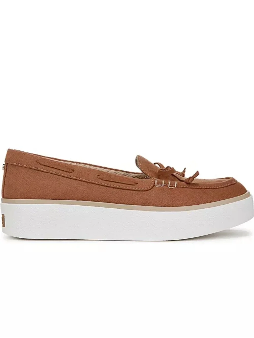 New w/Box Dr. Scholl's Madison Sea Faux Suede Slip-On Platform Boat Shoes